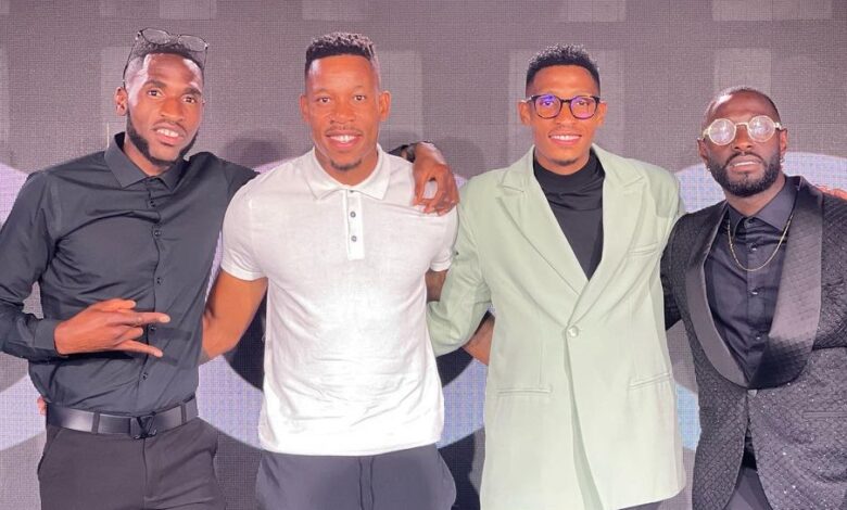 Happy Jele Meets Up with Former Orlando Pirates Teammates!