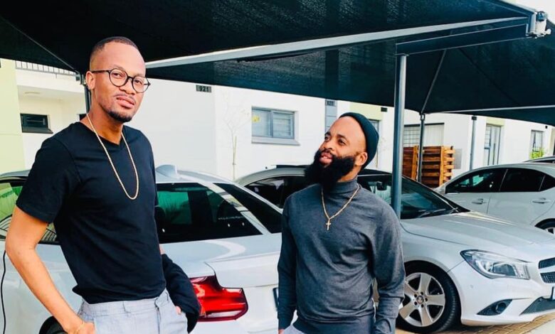 Oupa Manyisa & Brighton Mhlongo Are Always Hanging Out Together!