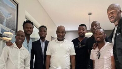 Pitso Mosimane Hangs Out With 2010 Stars Before Leaving for Saudi Arabia!