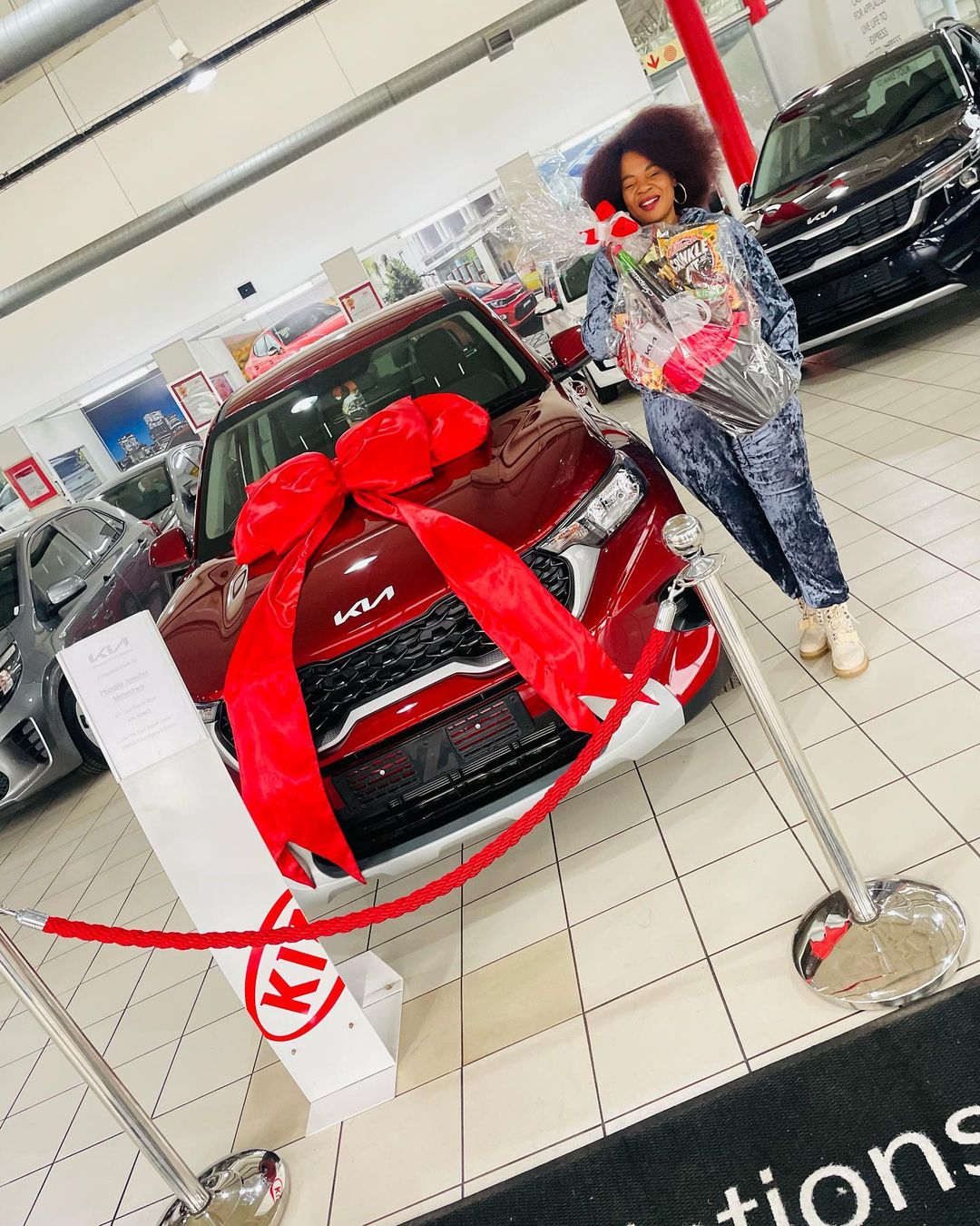 PICS: Bafana Mthethwa Buys His Sister a Brand-New Car! 
