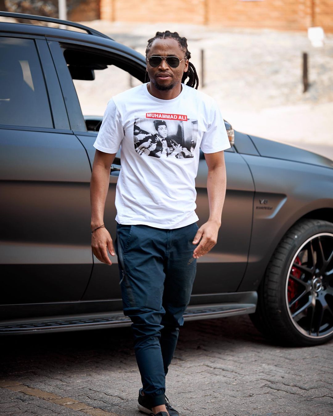 PICS: Check Out the Modifications Siphiwe Tshabalala Has Done on His Mercedes Benz! 
