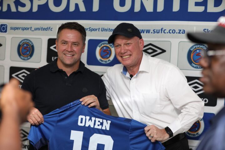 Michael Owen Visits SuperSport United Training Ground!