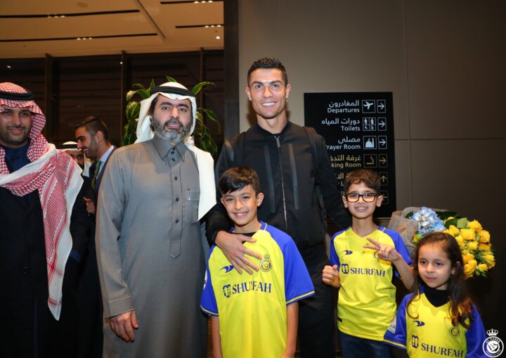 Cristiano Ronaldo Arrives in Saudi Arabia to Join Al Nassr!