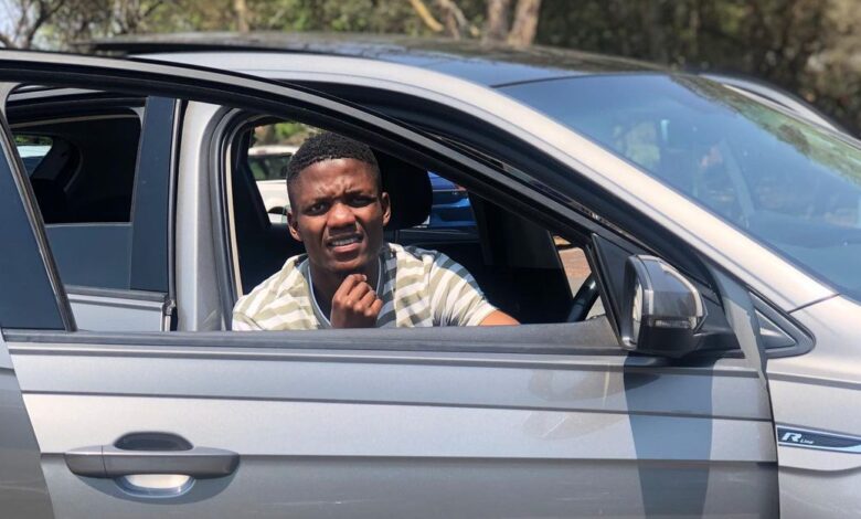 Check Out Siphiwe Mahlangu in His Supercool VW Polo TSI!