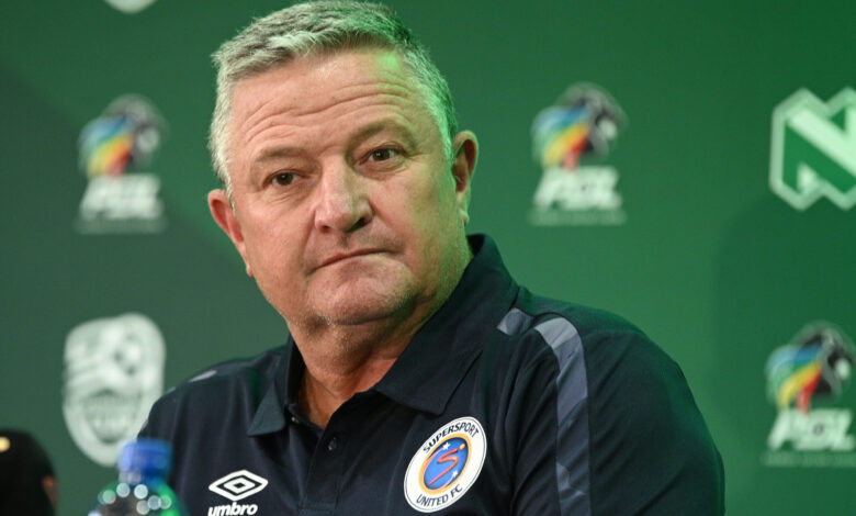Gavin Hunt Wants SuperSport United to Play in Africa!