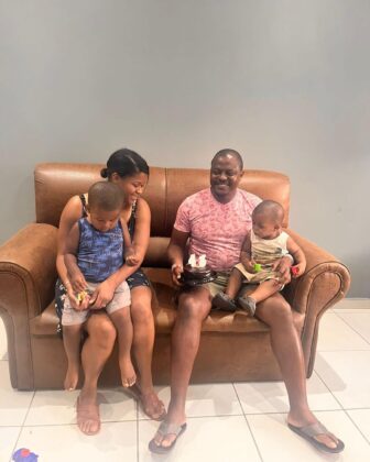 PICS: Check Out How Family Orientated Coach Simo Dladla Is!