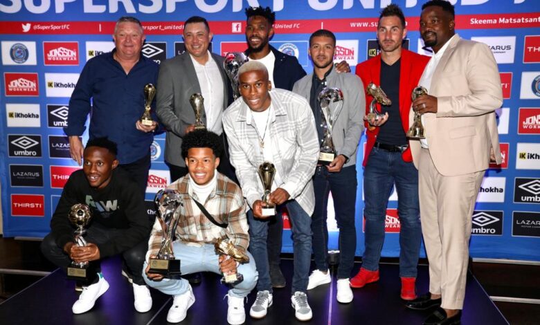 SuperSport United Announce Winners from Their Annual Awards Ceremony!