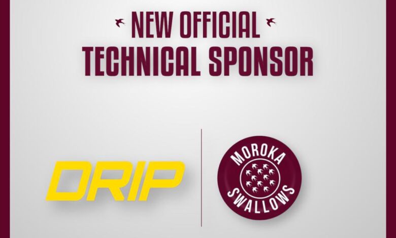 Moroka Swallows Announce Drip as New Technical Sponsor!