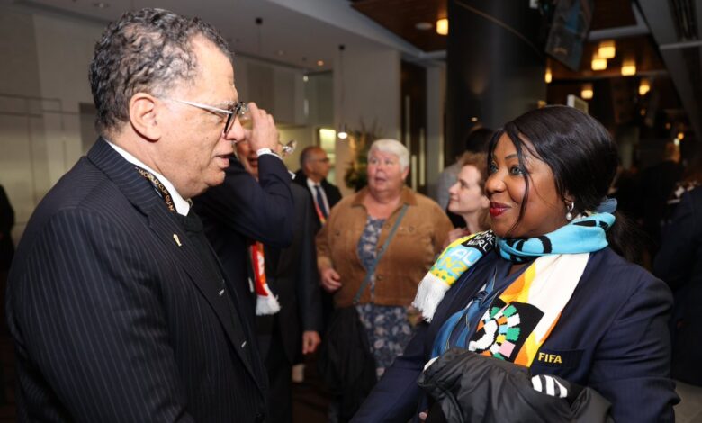 Dr Danny Jordaan Attends Opening Match of the 2023 FIFA Women's World Cup!