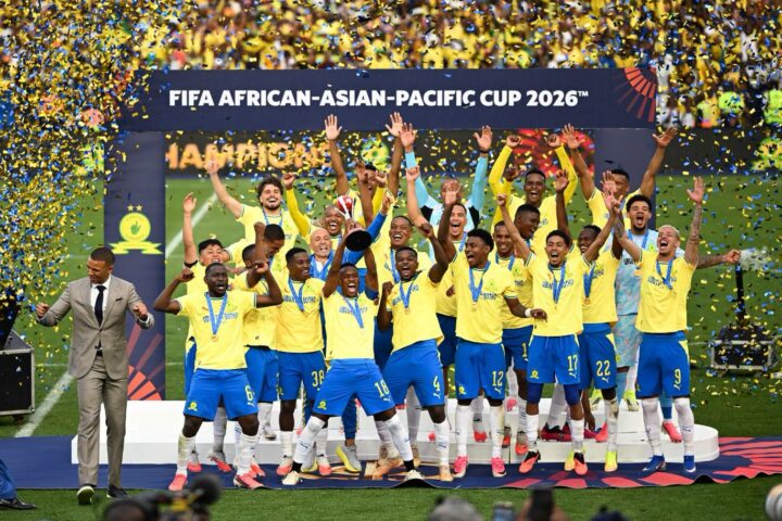 Miguel Cardoso Dedicates Mamelodi Sundowns Trophy to Late Jayden Adams