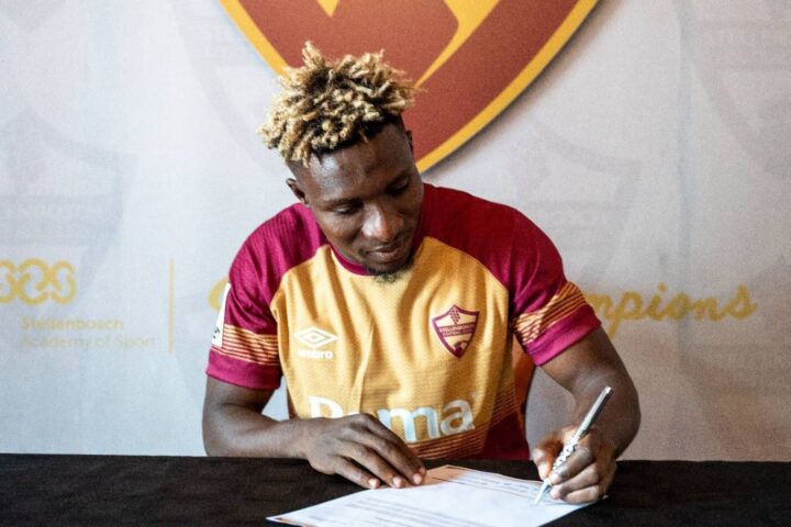 Stellenbosch FC Sign Nigerian Midfielder Lateef Adeyanju Kazeem on a Free Transfer